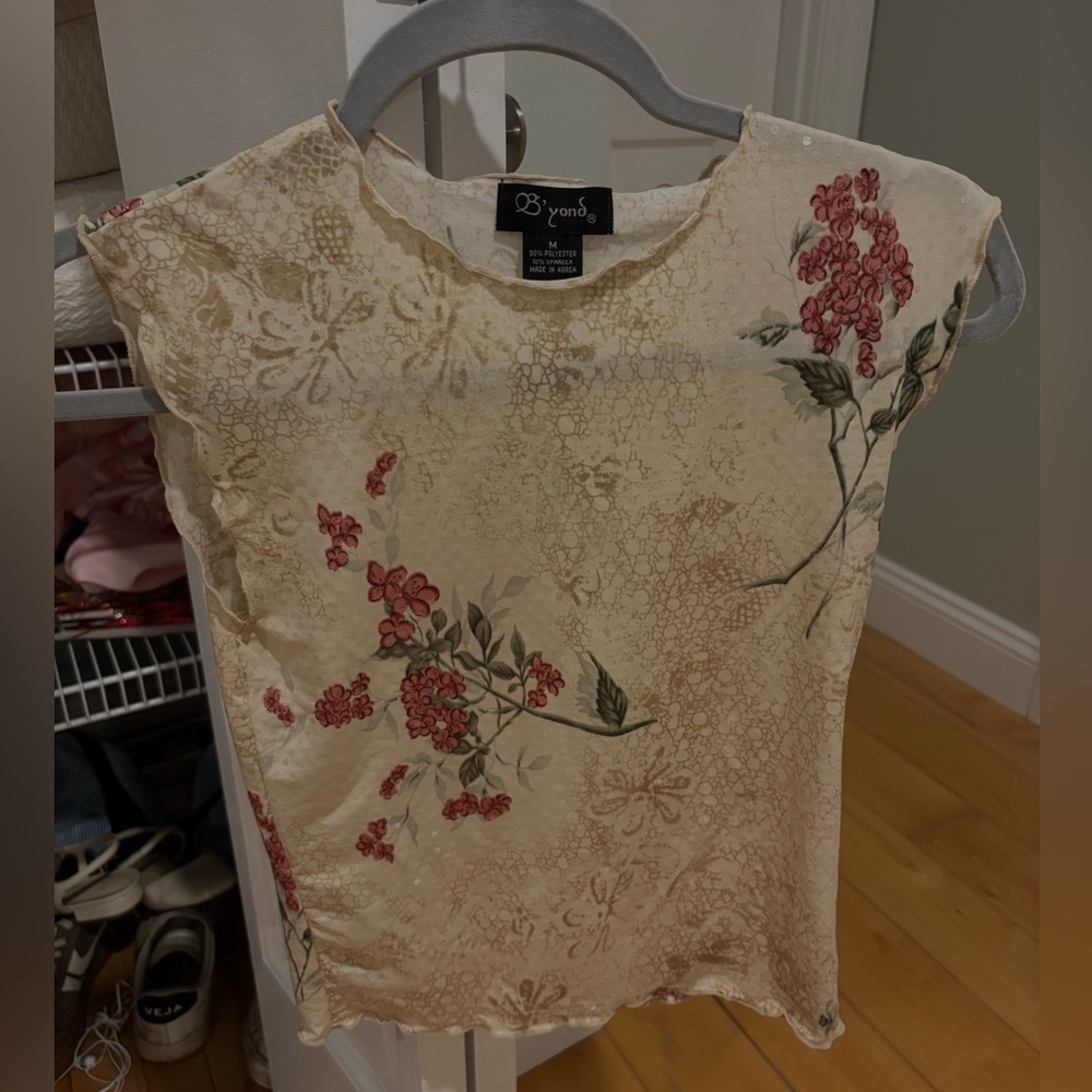 Vintage sequin top